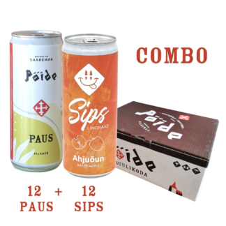 Pöide Combo - Õlu Paus & Sips Ahjuõun Limonaad