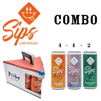 PÖIDE10 SIPS COMBO / 4 ERI MAITSET