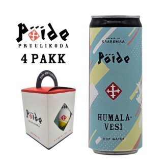 PÖIDE HUMALAVESI 4-PAKK